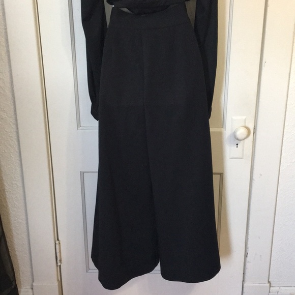 COPY - VINTAGE BLACK PALAZZO PANTS - Picture 2 of 5